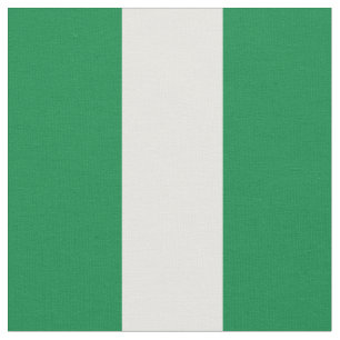 Nigeria flag fabric