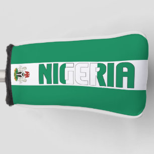 Nigeria Flag Gorgeous Patriotic Golf Head Cover