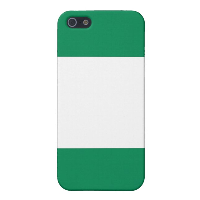 Nigeria Flag iPhone Case (Back)