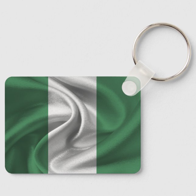 Nigeria Flag Keychain (Front)