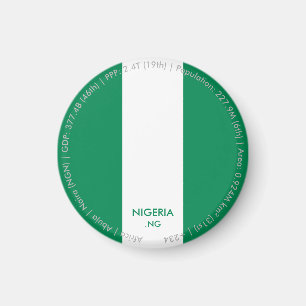 Nigeria Flag Magnet