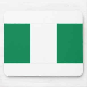 Nigeria Flag Mouse Pad