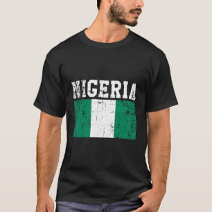 Nigeria Flag Nigerian Roots T-Shirt