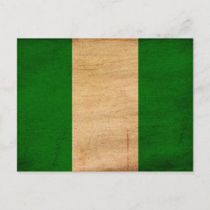 Nigeria Flag Postcard