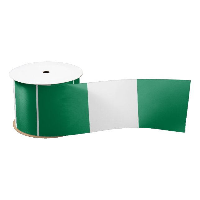 Nigeria Flag Satin Ribbon (Spool)