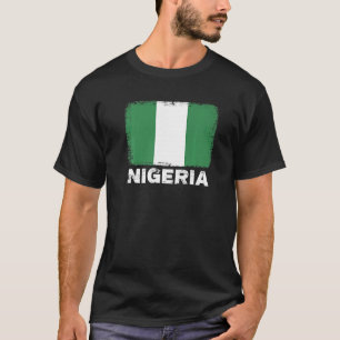 Nigeria Flag Support Nigerian People Women Men T-Shirt