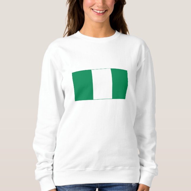 Nigeria Flag Sweatshirt (Front)