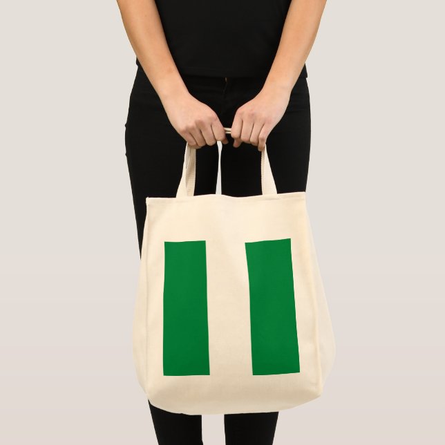 Nigeria flag tote bag (Front (Product))