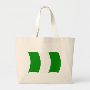 Nigeria Flag Tote Bag