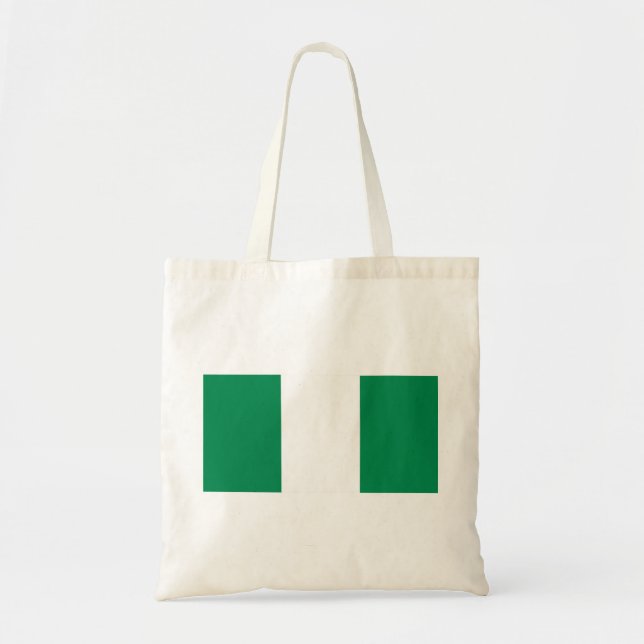 Nigeria Flag Tote Bag (Front)