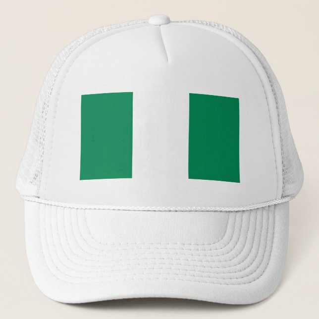 Nigeria Flag Trucker Hat (Front)