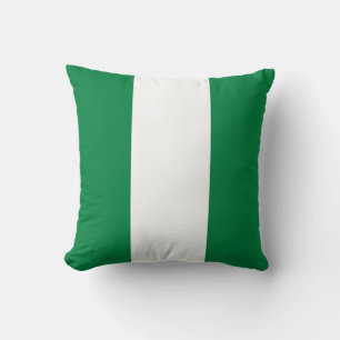 Nigeria Flag x Flag Pillow