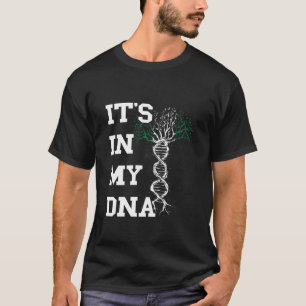 Nigeria It's In My DNA Nigeria Flag Tree Nigerian T-Shirt