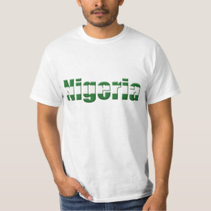 Nigeria Logo in the colours of the Nigerian flag T-Shirt