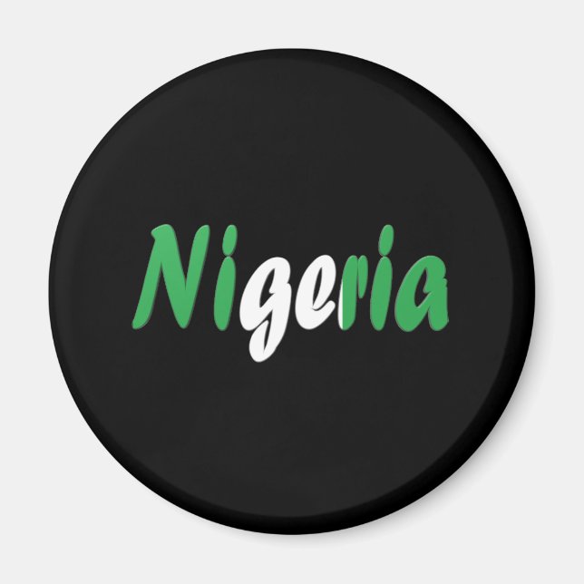 Nigeria Magnet (Front)