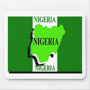 Nigeria Mouse Pad