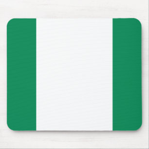 Nigeria (Nigerian) Flag Mouse Pad