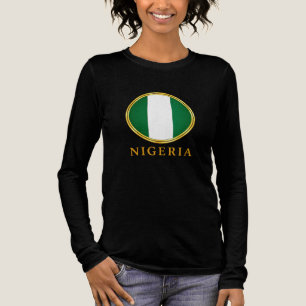 Nigeria - Nigerian Flag Tri-Blend Shirt