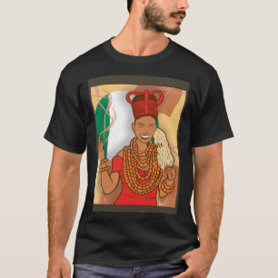 Nigeria Nigerian West Africa Proud Princess Queen T-Shirt