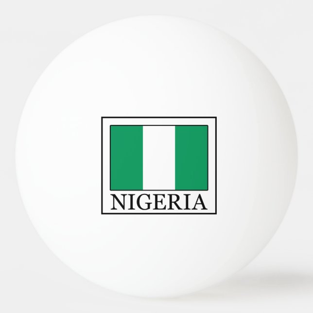Nigeria Ping Pong Ball (Front)
