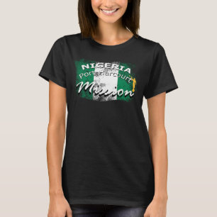 Nigeria Port Harcourt Mormon LDS Mission Missionar T-Shirt
