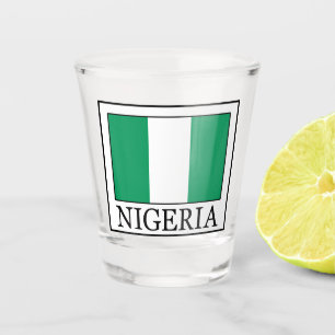 Nigeria Shot Glass