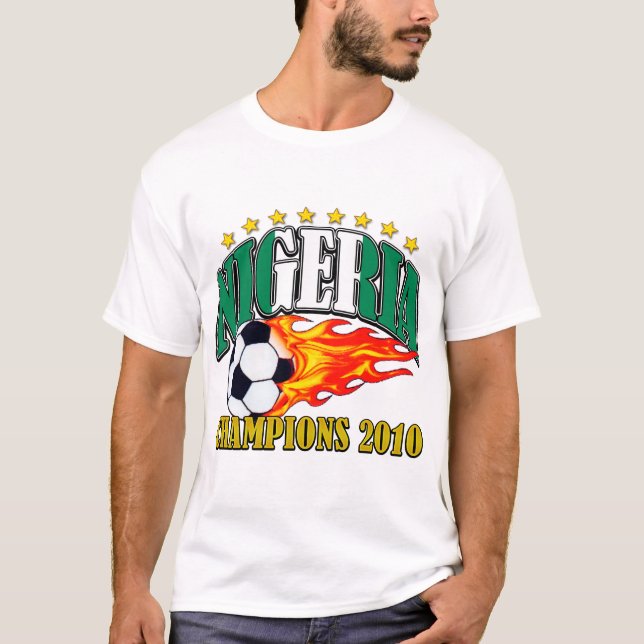 Nigeria Soccer T-Shirt (Front)