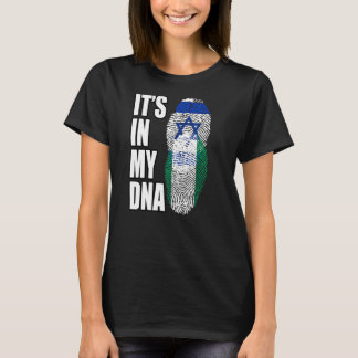 Nigerian And Israeli Mix DNA Flag Heritage T-Shirt