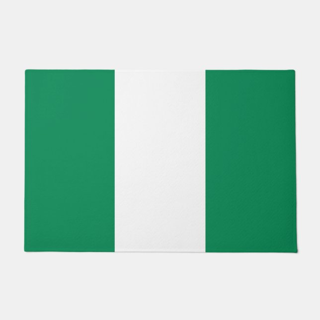 Nigerian Flag Doormat (Front)
