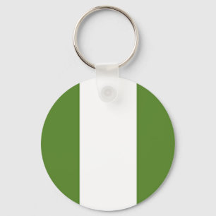 Nigerian Flag Key Ring