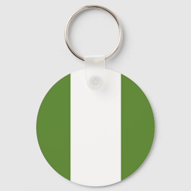 Nigerian Flag Key Ring (Front)