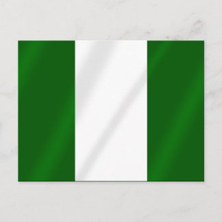 Nigerian flag of Nigeria shirts and presents Postcard