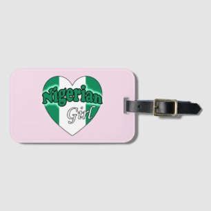 Nigerian Girl Luggage Tag