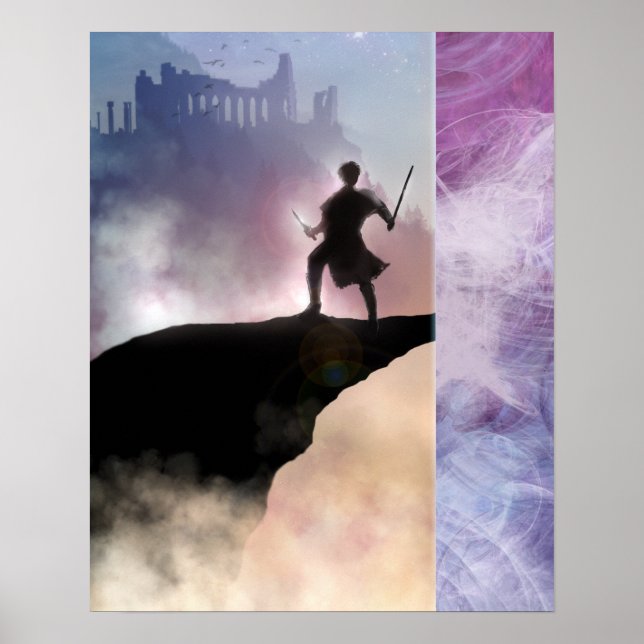 Nighlord Void book cover art poster (Front)