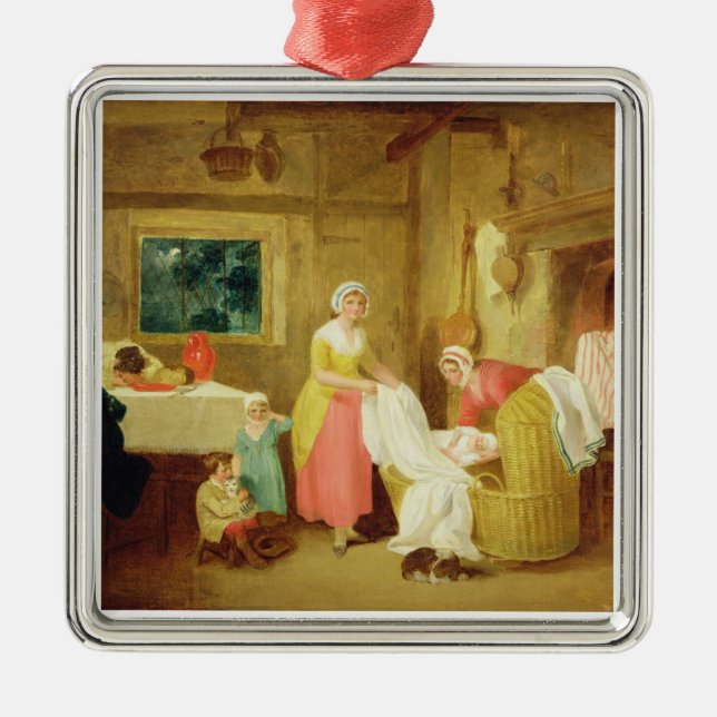 Night, 1799 (oil on canvas) (see 127218-220) metal tree decoration (Front)