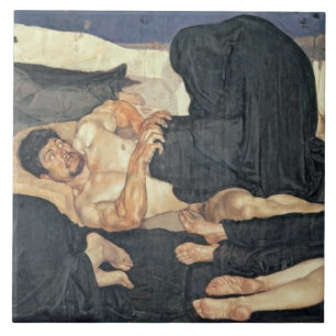Night, 1890 (oil on canvas) tile