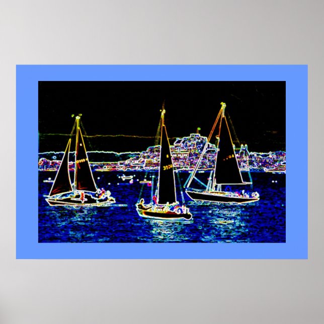 Night art poster (Front)