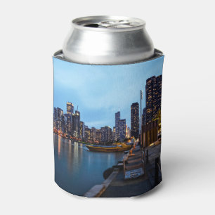 Night At Navy Pier Can Cooler