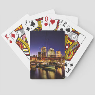 Night At Puerto Madero Playing Cards