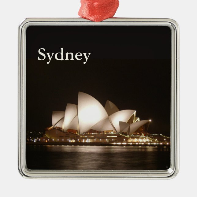 Night at the Opera Metal Tree Decoration (Front)