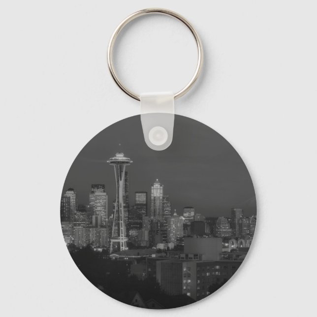 Night at the seattle key ring (Front)