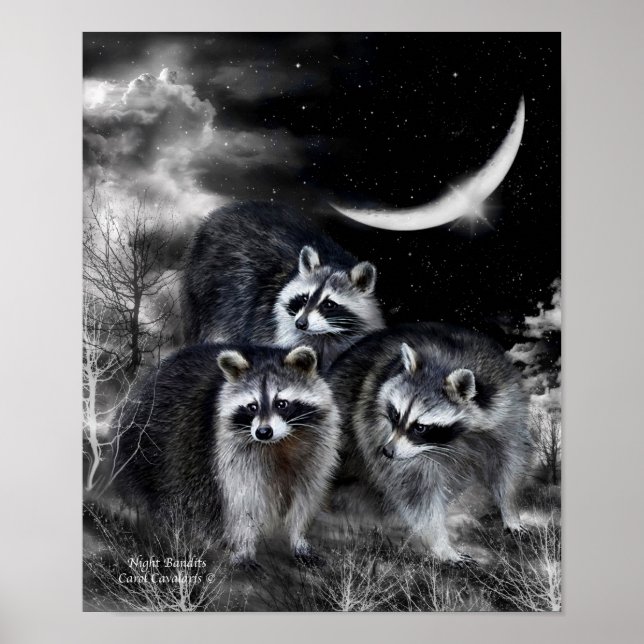 Night Bandits Art Poster/Print Poster (Front)