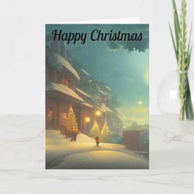Night before christmas card (Front)