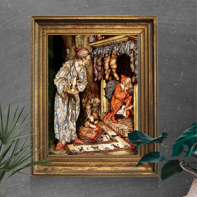 Night Before Christmas Children in Bed Rackham Poster (Creator Uploaded)