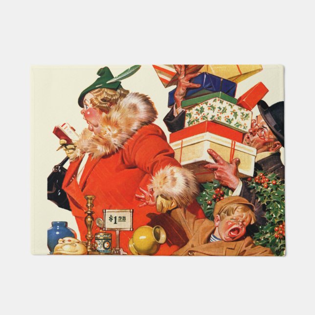 Night before Christmas Doormat (Front)