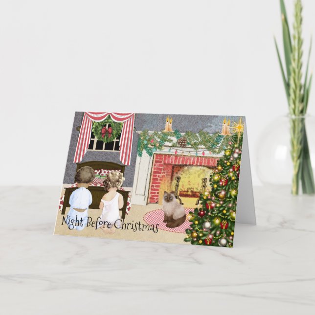 Night Before Christmas Holiday Card (Front)