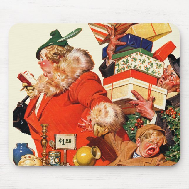 Night before Christmas Mouse Pad (Front)