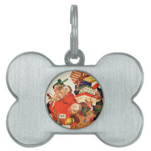 Night before Christmas Pet ID Tag