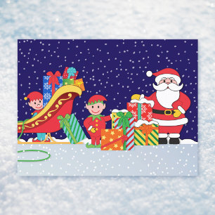 Night Before Christmas Postcard