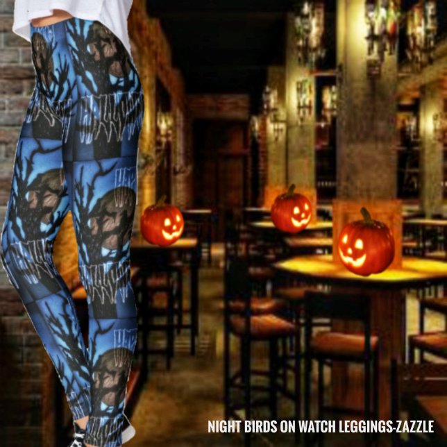 Night Birds On Watch Leggings (Creator Uploaded)